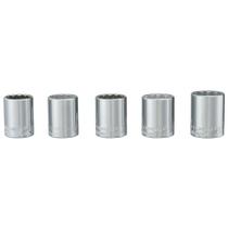 Conjunto de soquetes CRAFTSMAN 1/2" Drive, 5 peças métricas (22-26 mm) Conjunto de soquetes CRAFTSMAN 1/2" Drive, 5 peças métricas (22-26 mm)