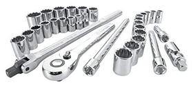 Conjunto de soquetes Craftsman CM com unidade de 1/2 polegada com barra de disjuntor