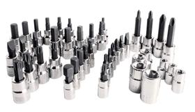 Conjunto de soquetes CRAFTSMAN Hex Bit e Torx Bit 42 peças 1/4 e 3/8