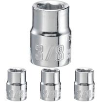 Conjunto de soquetes CRAFTSMAN Shallow SAE 3/8" Drive de 6 pontos (pacote com 4) Conjunto de soquetes CRAFTSMAN Shallow SAE 3/8" Drive de 6 pontos (pacote com 4)