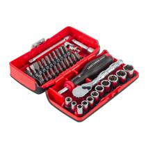 Conjunto de soquetes CRAFTSMAN V-SERIES Shallow 1/4" Drive 38 peças Conjunto de soquetes CRAFTSMAN V-SERIES Shallow 1/4" Drive 38 peças