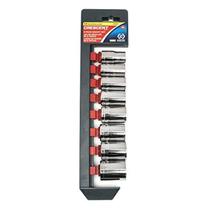Conjunto de soquetes Crescent de 8 peças 1/2" Drive 12 Point SAE