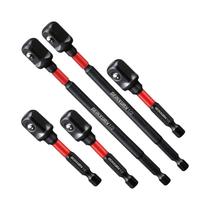 Conjunto De Soquetes De Impacto De 1/2 Polegada Com Suporte De Extensão De 3 Polegadas Para