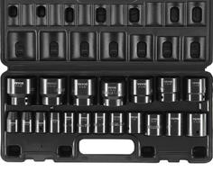 Conjunto de soquetes de impacto VEVOR 1/2" Drive, 19 peças SAE de 6 pontos Conjunto de soquetes de impacto VEVOR 1/2" Drive, 19 peças SAE de 6 pontos