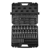 Conjunto de soquetes de impacto VEVOR 3/8 Drive 90 PCS CR-MO SAE 1/4-3/4
