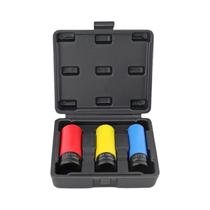 Conjunto De Soquetes De Proteção Para Cubo De Roda Hi-Spec 4PC 1/2" Ferramentas Automotivas Para