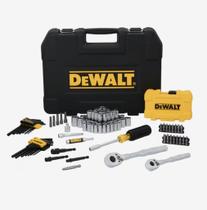 Conjunto de soquetes DEWALT 96PC 1/4 e 3/8 DR com caixa PTA