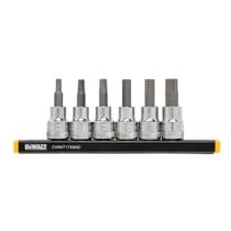 Conjunto de Soquetes DEWALT DWMT17000 3/8" - 6 Peças SAE Hex Conjunto de Soquetes DEWALT DWMT17000 3/8" - 6 Peças SAE Hex