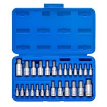 Conjunto de soquetes Hex Bit NEIKO 01144A à prova de adulteração de 26 peças Conjunto de soquetes Hex Bit NEIKO 01144A à prova de adulteração de 26 peças