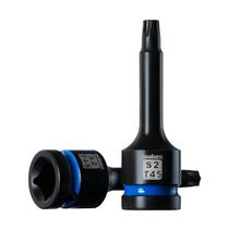 Conjunto de soquetes Impact Bit Toolant Torx T45 2 peças de aço S2 de 1/2”