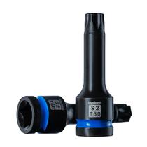 Conjunto de soquetes Impact Bit Toolant Torx T60 2 peças de aço S2 de 1/2” Conjunto de soquetes Impact Bit Toolant Torx T60 2 peças de aço S2 de 1/2”