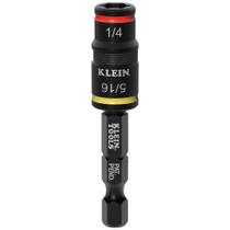 Conjunto de soquetes Klein Tools 3 em 1 com classificação de impacto com abertura e ímã