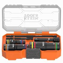 Conjunto de soquetes Klein Tools 653QS KNECT Quad Socket 12 tamanhos