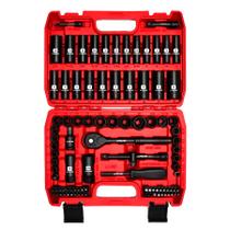 Conjunto de soquetes LLNDEI 3/8” Drive Impact, 95 peças com estojo