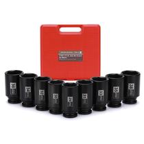 Conjunto de soquetes Mayouko 9PCS 1/2" Drive Deep Impact 29-38 mm
