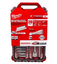 Conjunto de Soquetes Milwaukee 48-22-9481 (28 Peças) - 3/8" Drive SAE Conjunto de Soquetes Milwaukee 48-22-9481 (28 Peças) - 3/8" Drive SAE