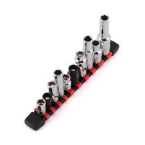 Conjunto de soquetes MIXPOWER 10PCS 1/4, 3/8 e 1/2 Drive 10mm 6 pontos Conjunto de soquetes MIXPOWER 10PCS 1/4, 3/8 e 1/2 Drive 10mm 6 pontos