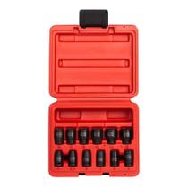 Conjunto de soquetes Sunex Tools 1822 1/4" Drive 12-Piece Metric