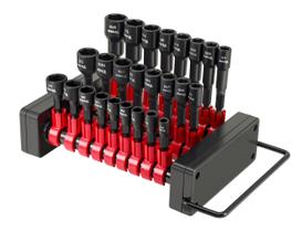 Conjunto de Soquetes Titan 16294 - 25 Peças SAE