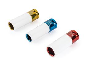 Conjunto de Soquetes Titan 21183 (3 Peças) - 1/2 Polegada - Sem Estragos