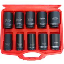 Conjunto de soquetes TONYNOL 3/4" Drive Deep Impact 22-41 mm 10 unidades