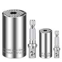 Conjunto de soquetes universais URGENEX 7-32mm Super Socket 4PCS com adaptadores