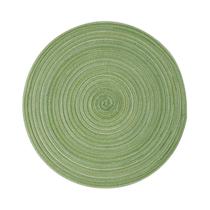 Conjunto De Sousplats Redondos De Algodão Trançado Em Rattan, Resistentes Ao Calor, Para Mesa De