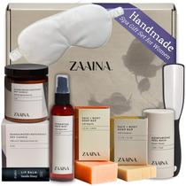 Conjunto de spa ZAAINA Wellness para mulheres com vela, névoa facial e muito mais
