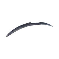 Conjunto De Spoiler Traseiro Para Carro Com Padrão De Carbono Preto, 3 Peças, Universal, Borracha