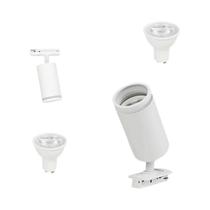 Conjunto De Spots LED GU10 De Alta Focale Para Trilho De Iluminação De Teto Interno, Estúdio