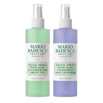 Conjunto de spray facial Mario Badescu Aloe Camomila Lavanda 120 ml