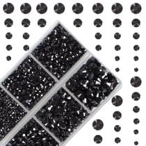 Conjunto de strass, miçangas maciças, 10.000 unidades com pinça e lápis