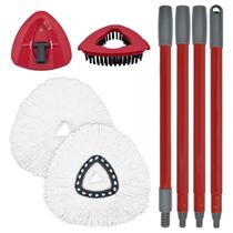 Conjunto de substituição de esfregão Yuunaie para O-Cedar EasyWring Spin Mop
