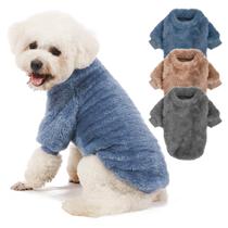 Conjunto de suéter para cães Kyaringtso, pacote com 3 casacos quentes e macios, XL, azul Conjunto de suéter para cães Kyaringtso, pacote com 3 casacos quentes e macios, XL, azul