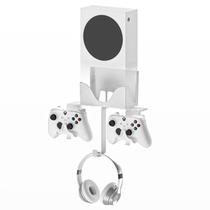 Conjunto de suporte de parede para Xbox Series S Hosanwell White Conjunto de suporte de parede para Xbox Series S Hosanwell White