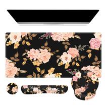 Conjunto de suporte de pulso iCasso 4in1 XXL Desk Mat, mouse pad
