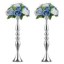 Conjunto de suporte de vela NUPTIO Metal Flower Arrangement