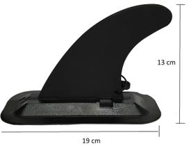 Conjunto de suporte e quilha lateral para stand up paddle