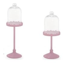 Conjunto de Suporte para Doces Rosa Conjunto de Suporte para Doces Rosa