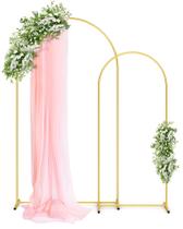Conjunto de Suportes para Fundo Pureegg 220 cm e 183 cm Metal Dourado