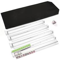 Conjunto de suportes para mahjong ChamThingzeal em material PC 43 cm Conjunto de suportes para mahjong ChamThingzeal em material PC 43 cm