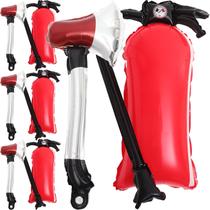 Conjunto de suprimentos de festa, caminhão de bombeiros, aniversário, tema de bombeiro para crianças