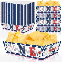 Conjunto de suprimentos de festa Rookie of the Year, 1º aniversário, pacote com 50