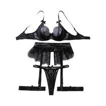 Conjunto De Sutiã E Calcinha Em Renda Sexy MUZISKAT Primavera 2025 Lingerie Tentadora Para Mulheres Conjunto De Sutiã E Calcinha Em Renda Sexy MUZISKAT Primavera 2025 Lingerie Tentadora Para Mulheres