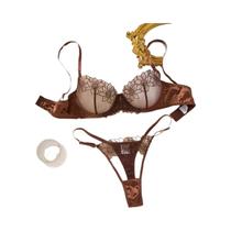 Conjunto De Sutiã E Calcinha Feminino Com Bordado Floral Sexy E Atraente Em Duas Peças ZA825126 Conjunto De Sutiã E Calcinha Feminino Com Bordado Floral Sexy E Atraente Em Duas Peças ZA825126