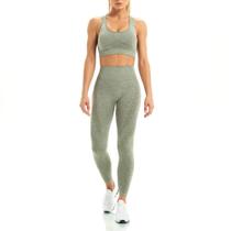 Conjunto de sutiã e leggings esportivos femininos WodoWei Conjunto de sutiã e leggings esportivos femininos WodoWei