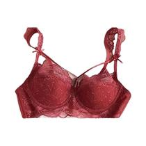 Conjunto De Sutiã Minimizador Para Seios Grandes Com Renda Francesa, Antiflacidez, Cobertura Total,