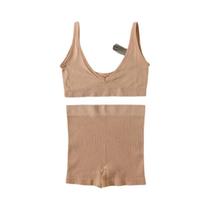 Conjunto De Sutiã Sem Costura Com Decote Em V E Shorts De Cintura Alta Para Mulheres, Lingerie Sexy Conjunto De Sutiã Sem Costura Com Decote Em V E Shorts De Cintura Alta Para Mulheres, Lingerie Sexy