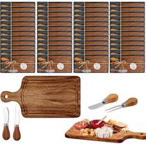 Conjunto de Tábua de Queijos Ziliny 50 Peças em Madeira de Acácia com Caixa para Presente Conjunto de Tábua de Queijos Ziliny 50 Peças em Madeira de Acácia com Caixa para Presente