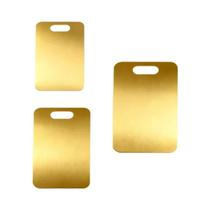 Conjunto De Tábuas De Corte Em Aço Inoxidável Dourado, Lavável Na Máquina De Lavar Louça,